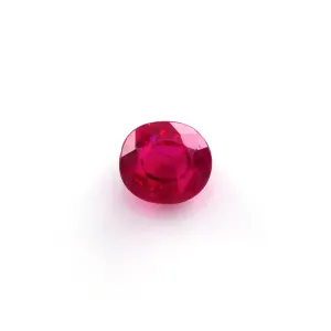 0.99ct 5.6x5.0mm Cushion Ruby