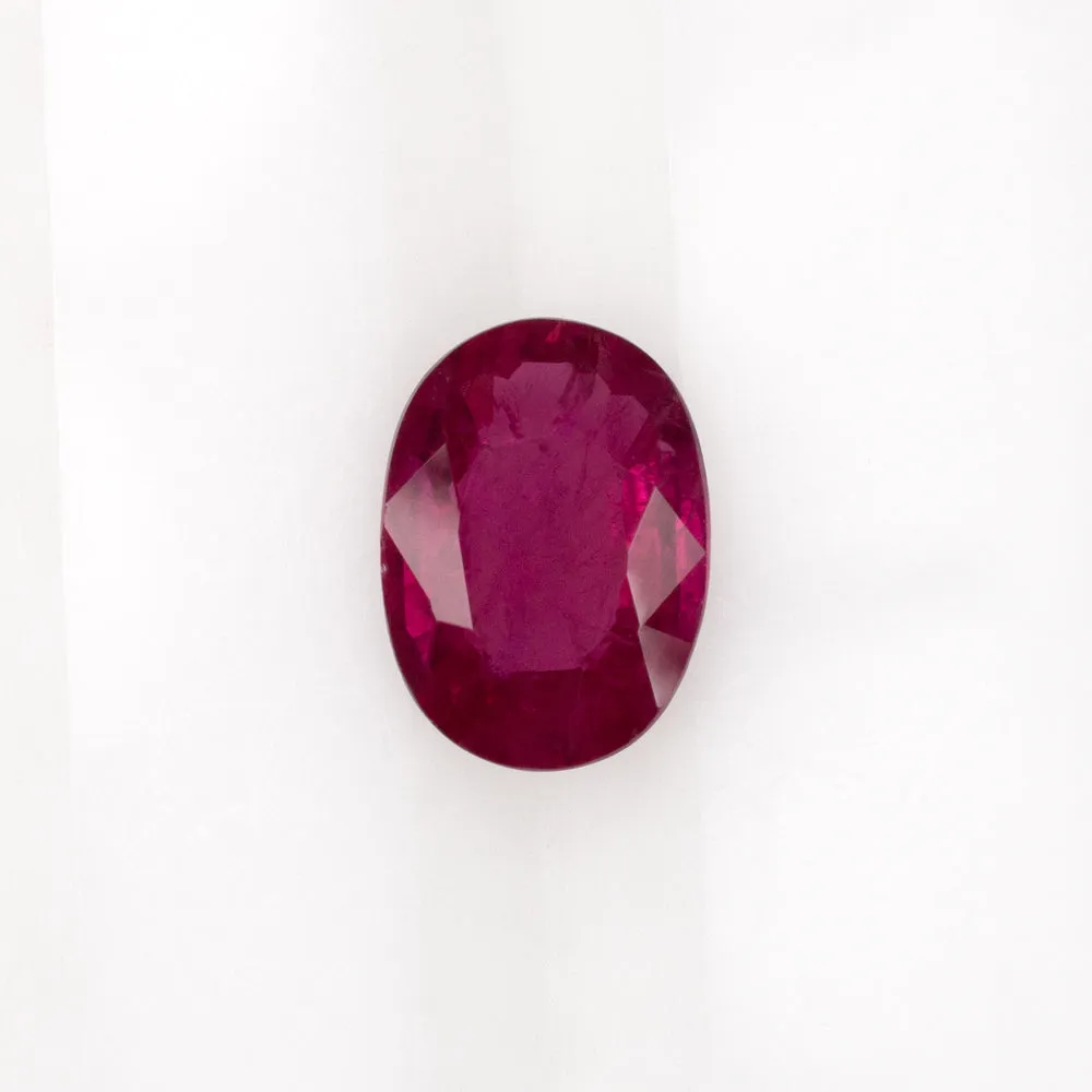 1.04ct GIA CERTIFIED RUBY MINOR HEAT OVAL CUSHION SHAPE CUT NATURAL LOOSE 1ct