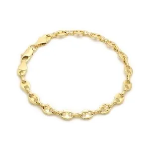 14K Gold Filled Mariner Bracelet 8 inch