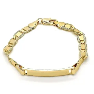 14k Gold Filled MARINER LINK ID BRACELET 6