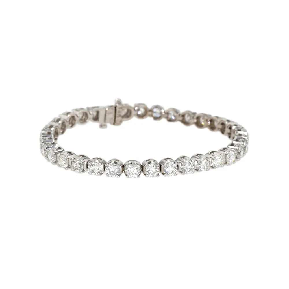 14Kt White Gold Diamond 10 1/3Ctw Bracelet