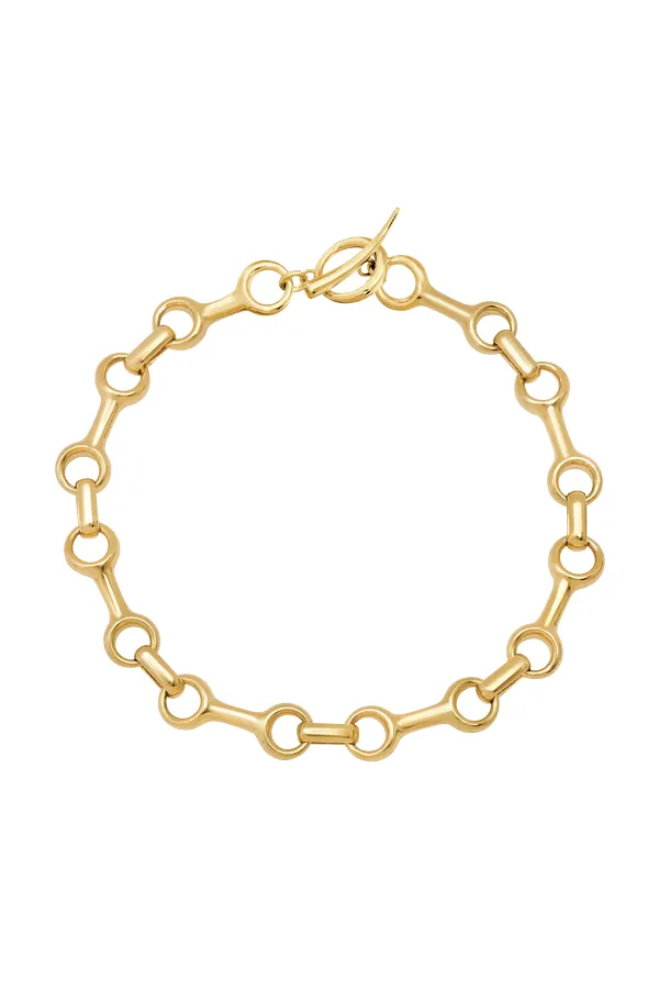 25mm Double Beam Chain Bracelet