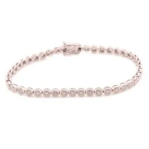 .99ct 14k White Gold Diamond Bracelet