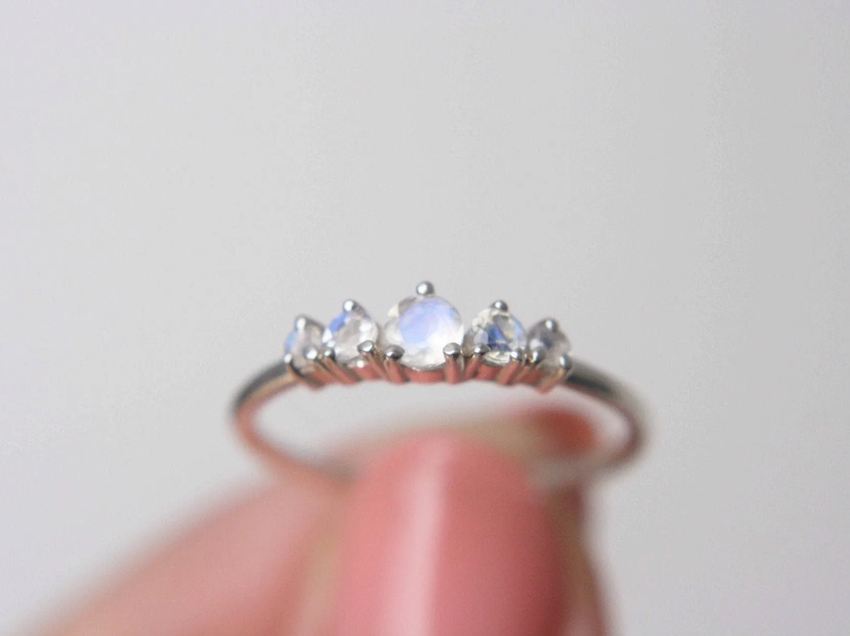 Artemis Ring in Moonstone