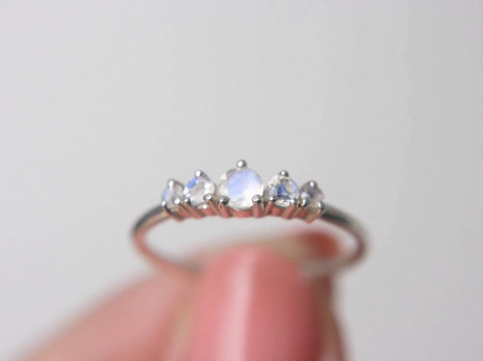 Artemis Ring in Moonstone