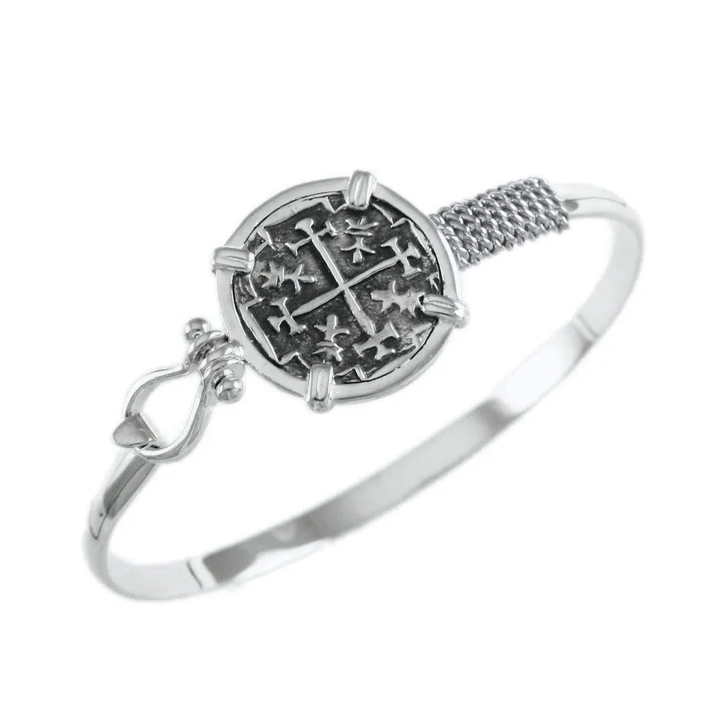 Atocha Silver 1 Real Coin Bracelet