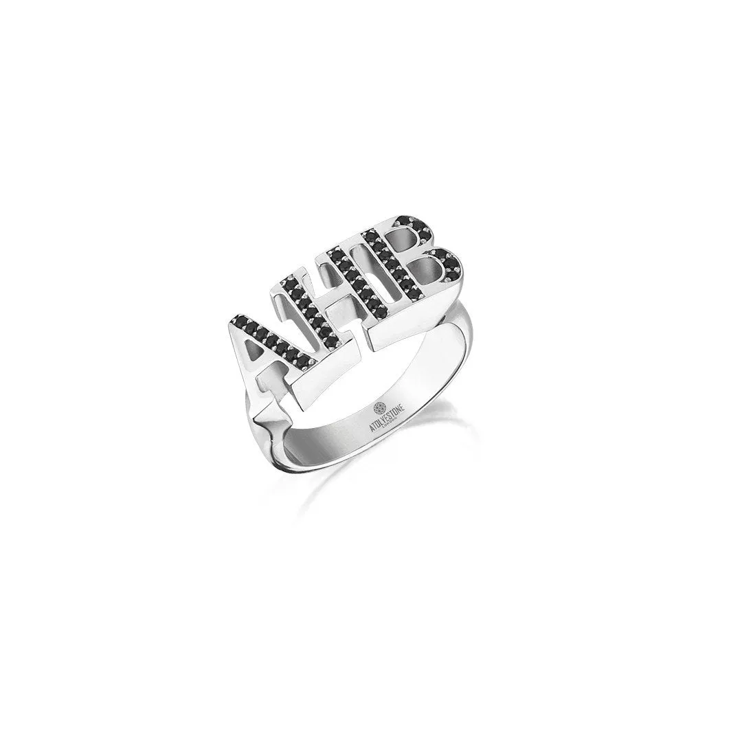 Atolyestone Statements Ring - Silver