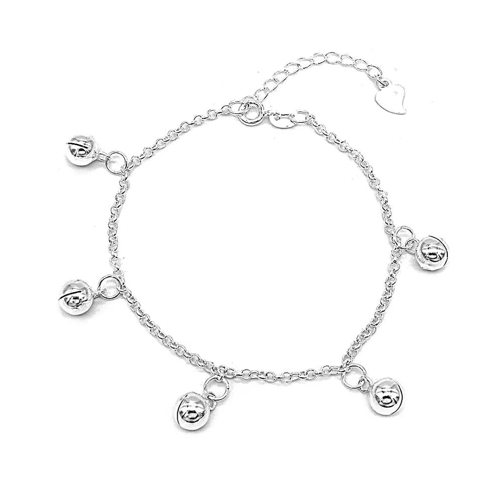 Blake Ball Charms 925 Sterling Silver Charm Bracelet