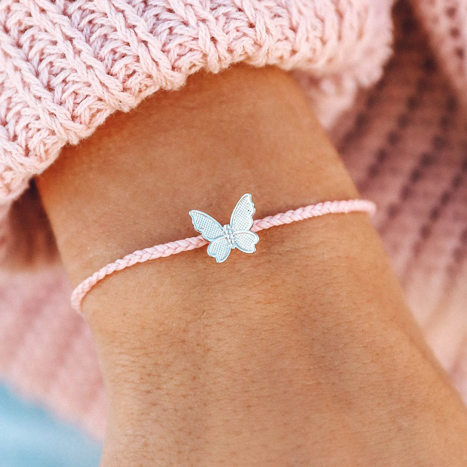 Butterfly in Flight Charm