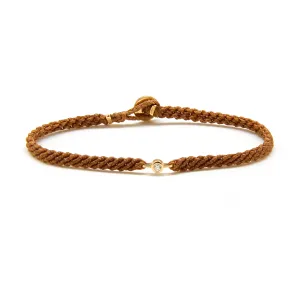 Classic Diamond Bracelet in Toffee