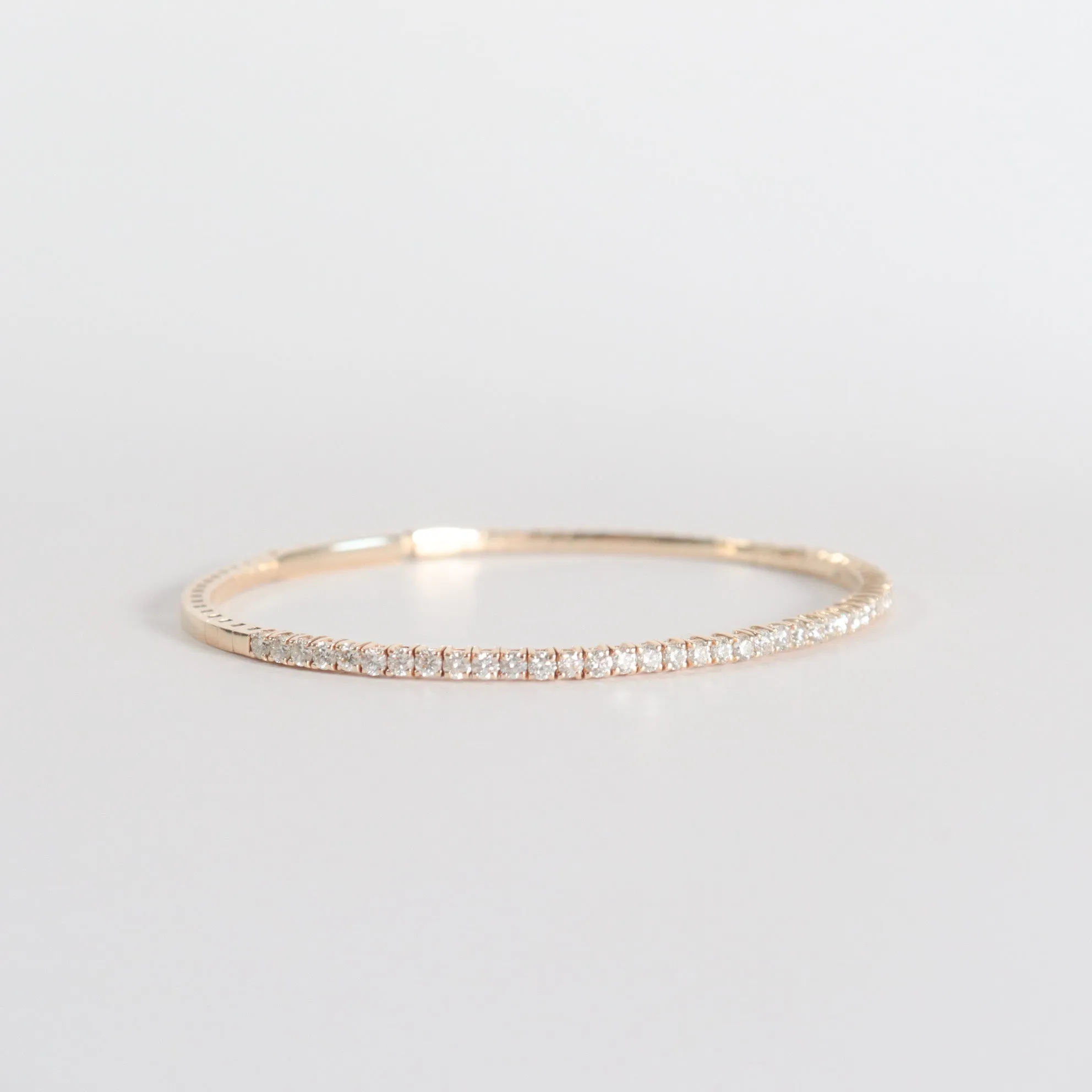 Diamond Flexi Bangle Bracelet