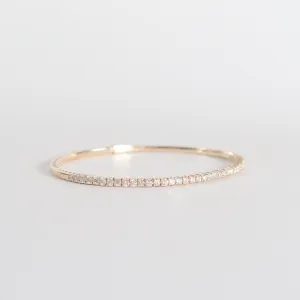 Diamond Flexi Bangle Bracelet