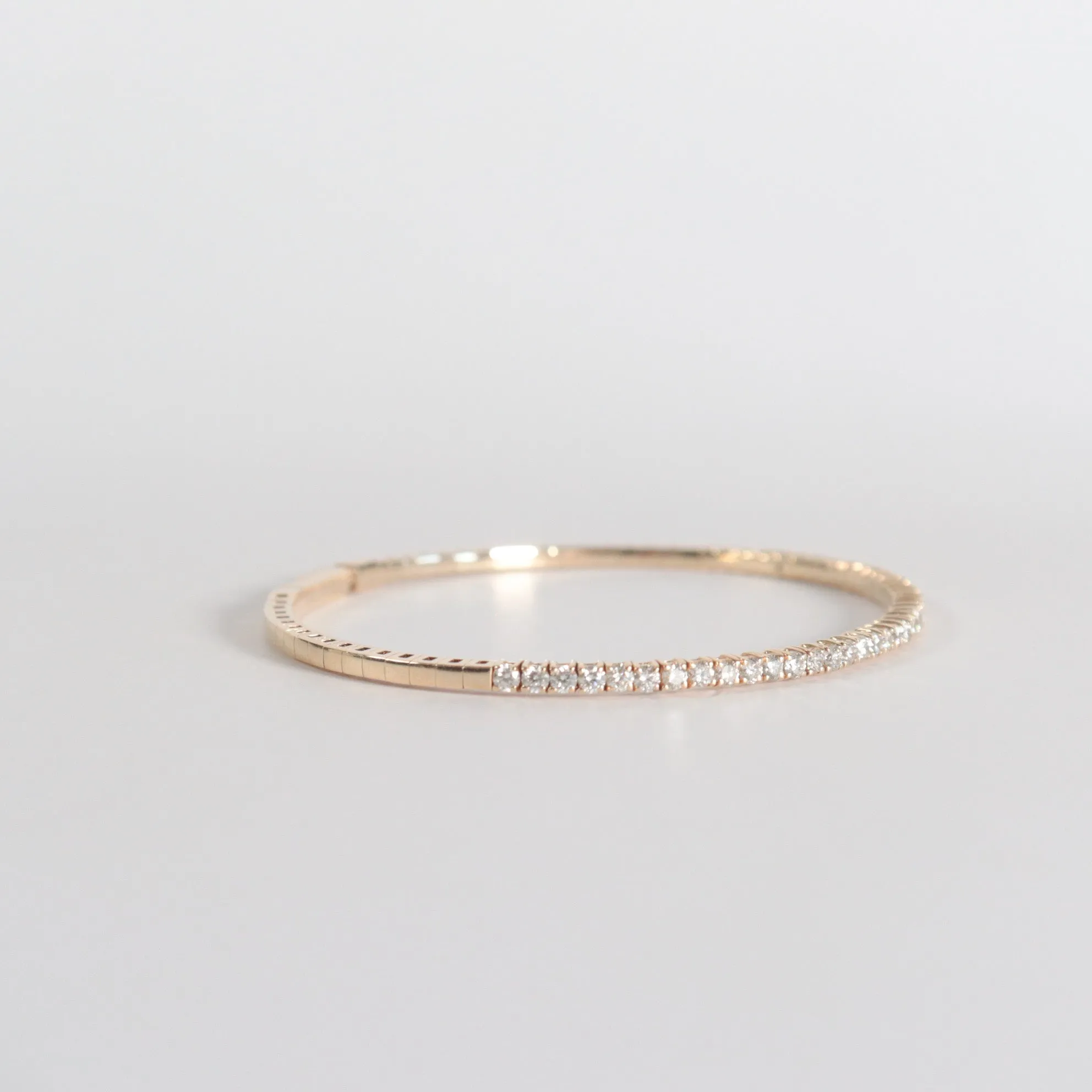 Diamond Flexi Bangle Bracelet