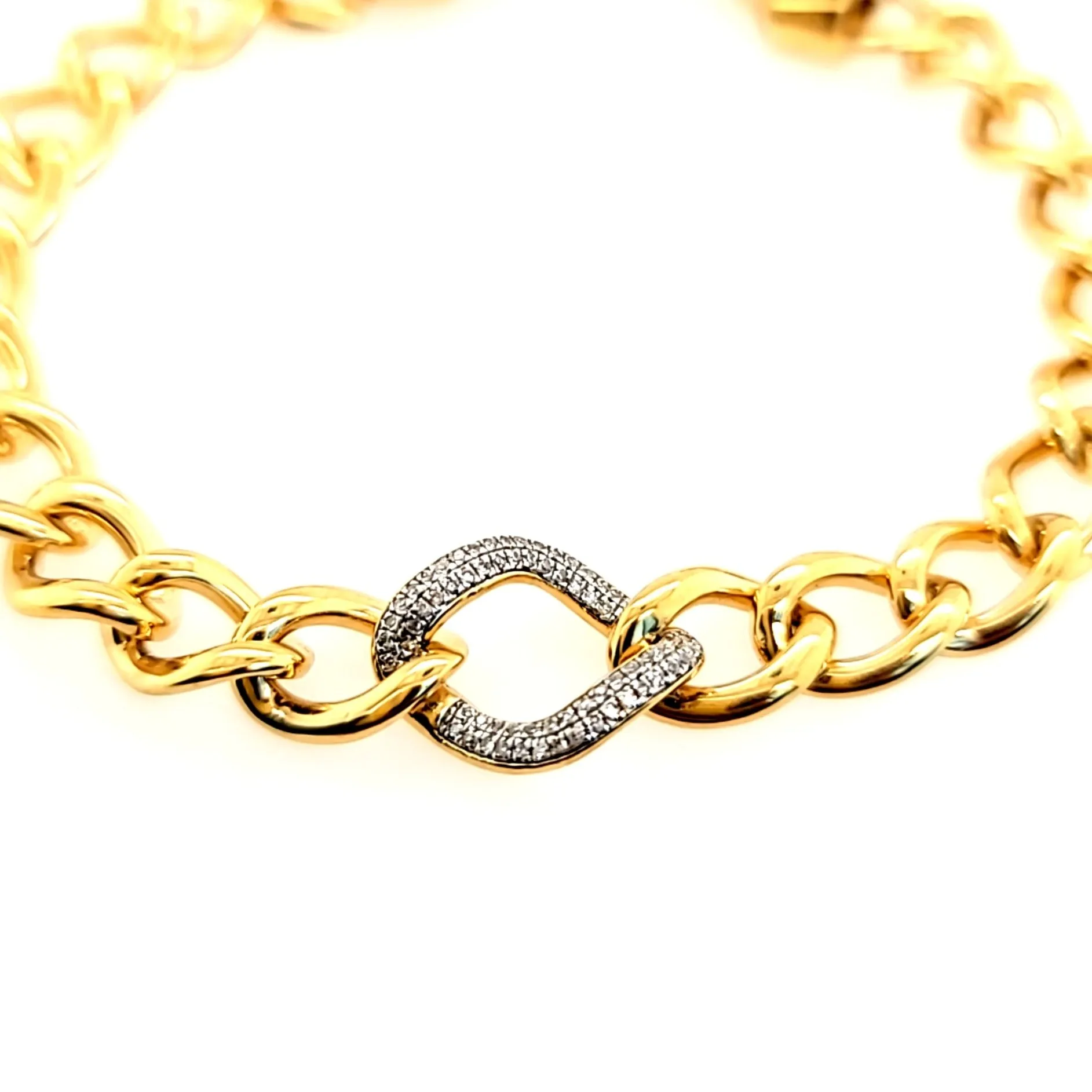 Ella Stein Gold & Diamond Chain Bracelet (SI3532)