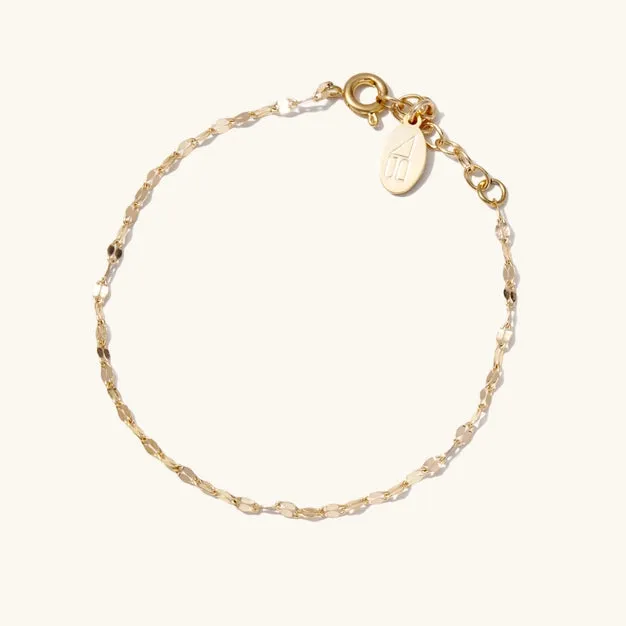 Eve 14k Gold Filled Chain Bracelet