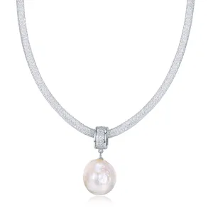 GIANT BAROQUE PEARL FORTUNE ROLL NECKLACE