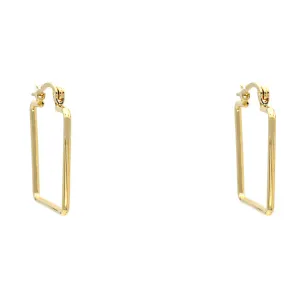 Gold Filled Square Hoop Earrings