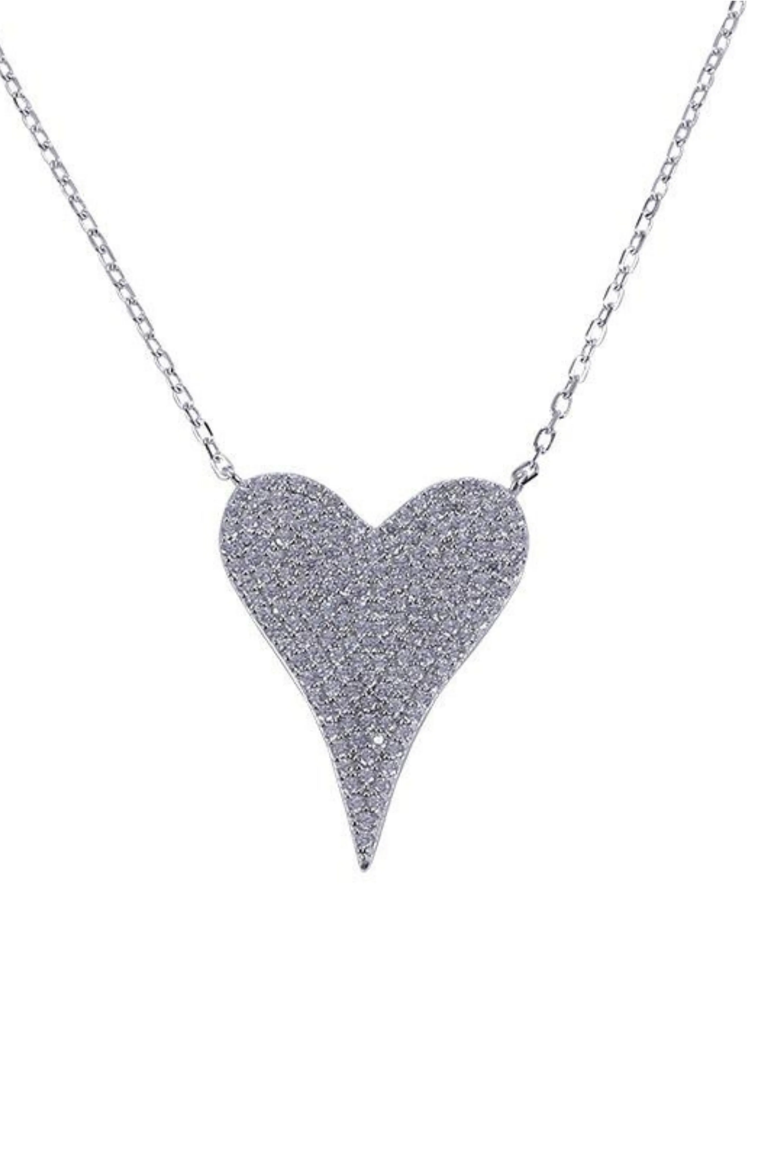 Icandirocks Amia Love Necklace in Silver