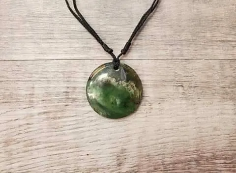 Jade Circle Pendants- made in Jade City