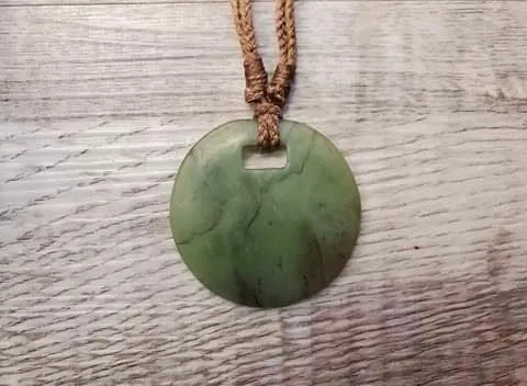 Jade Circle Pendants- made in Jade City