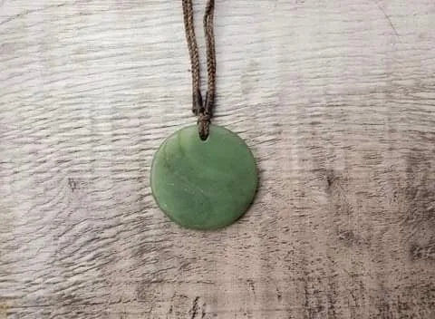 Jade Circle Pendants- made in Jade City