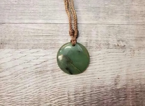 Jade Circle Pendants- made in Jade City