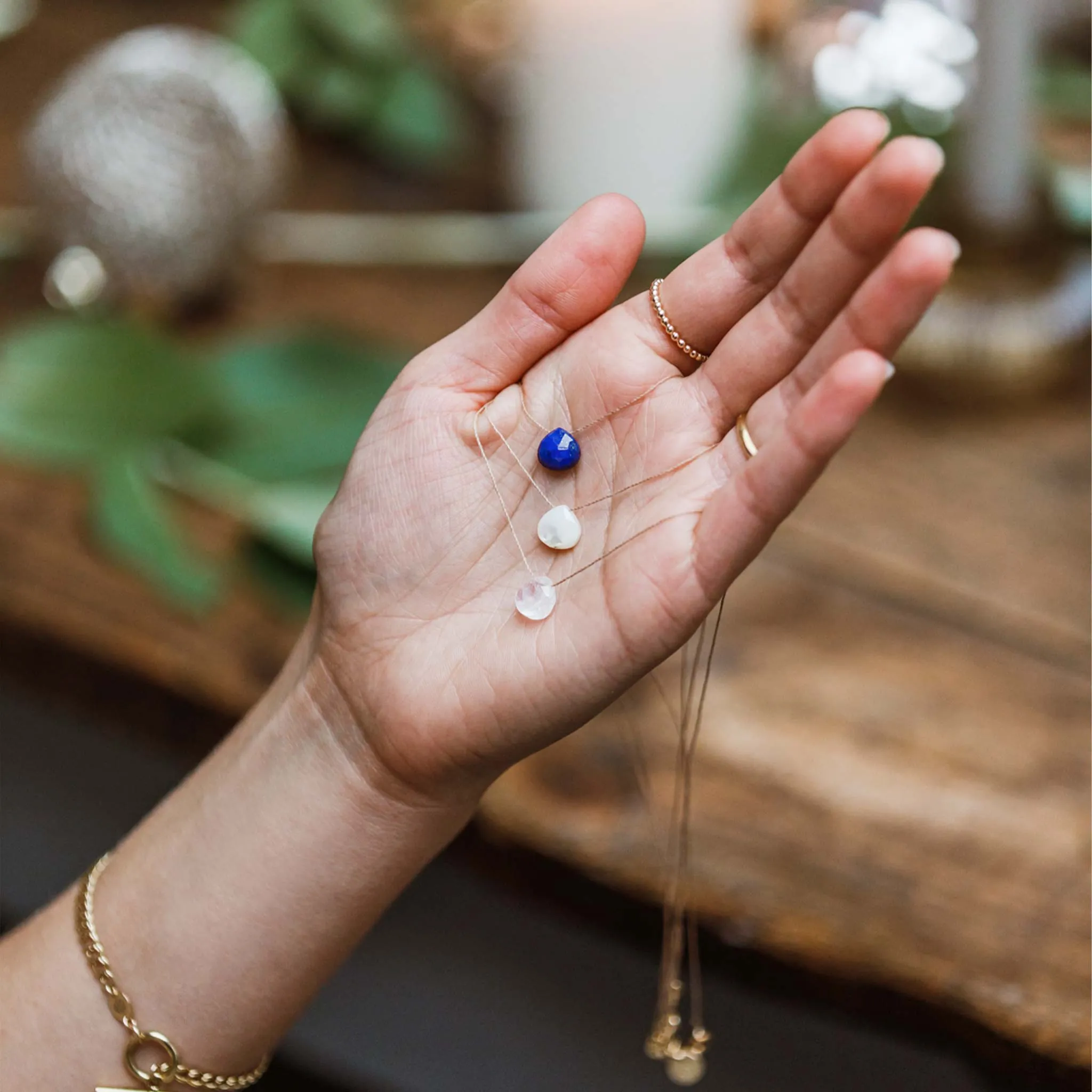 Lapis Lazuli Fine Cord Necklace