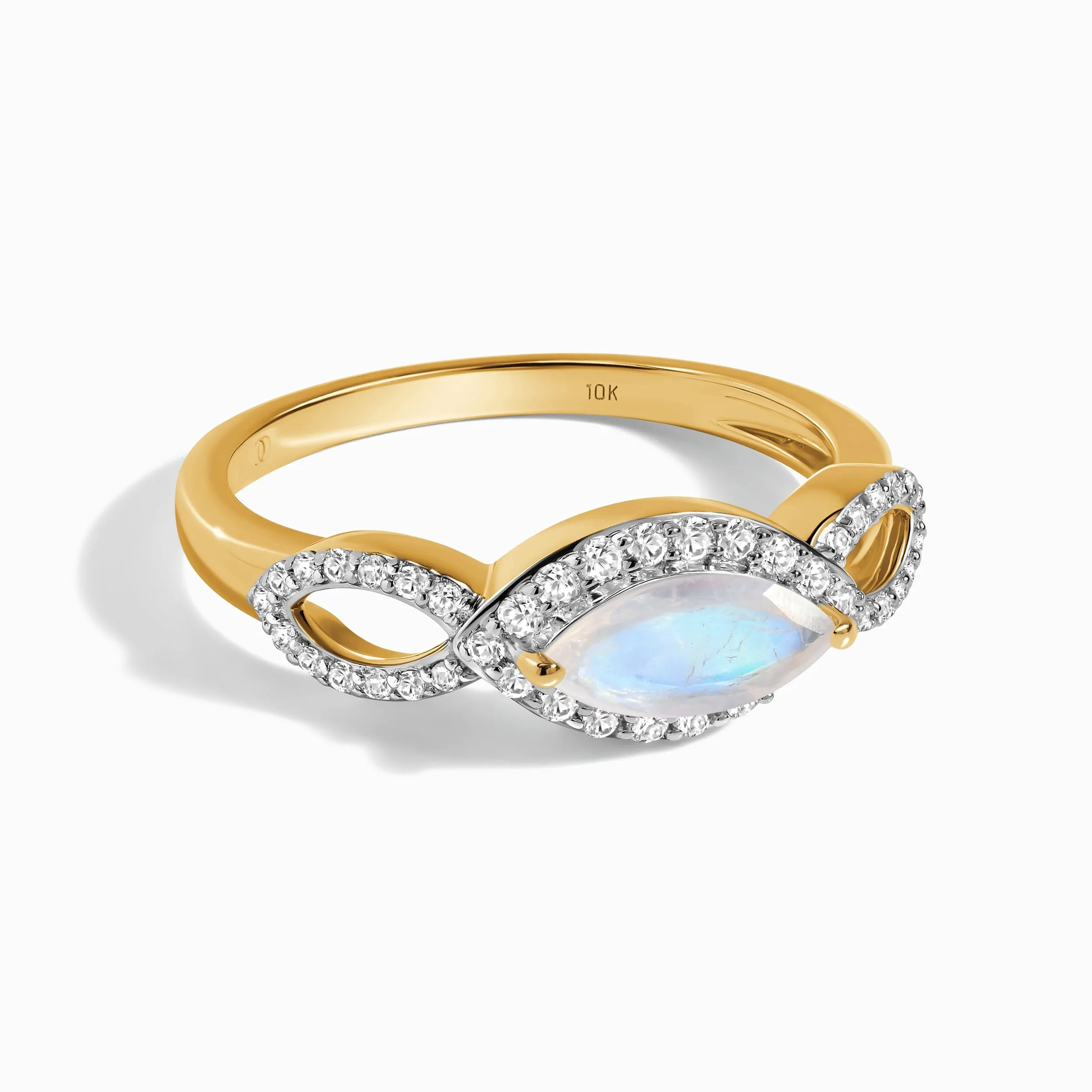 Moonstone Diamond Ring - Harmony