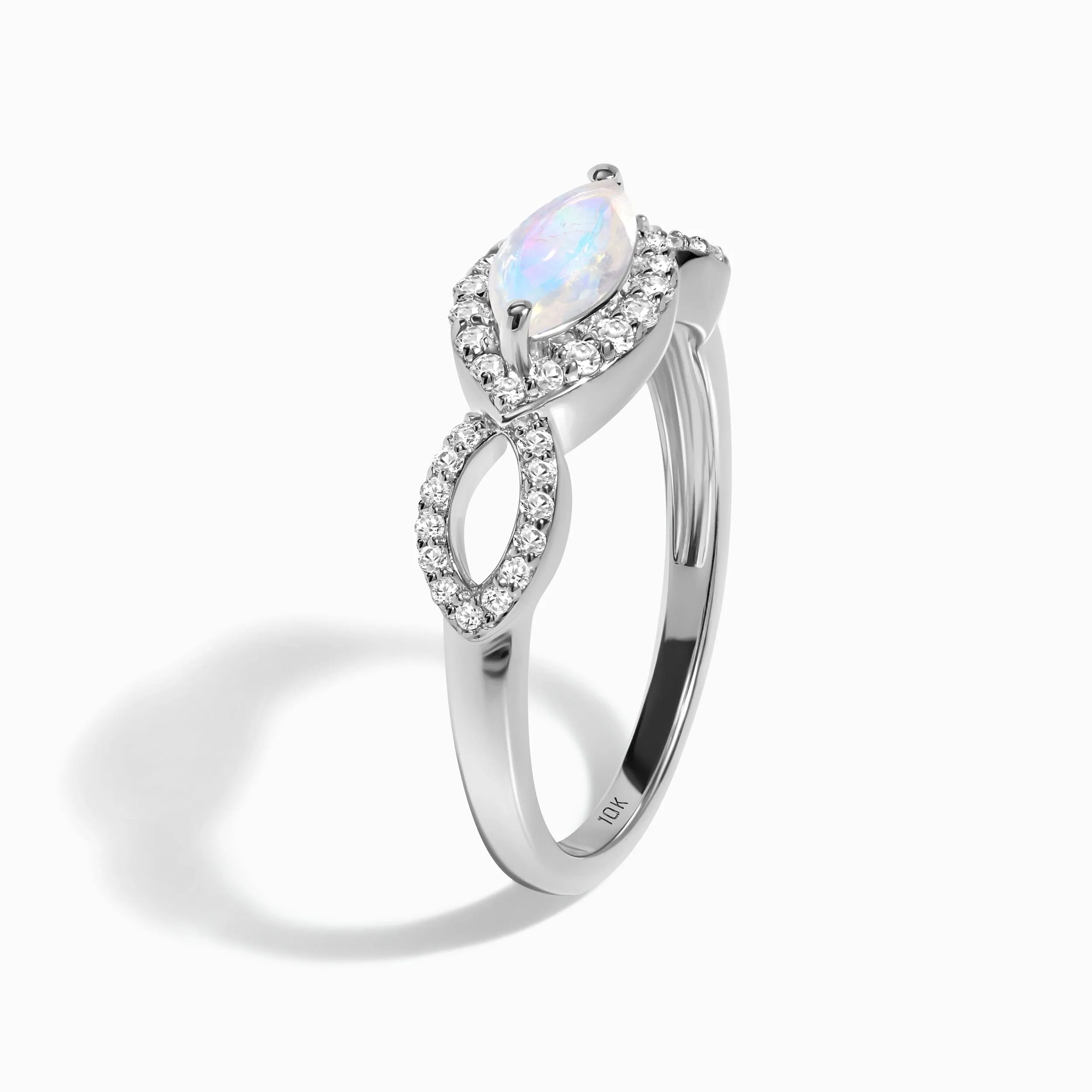 Moonstone Diamond Ring - Harmony