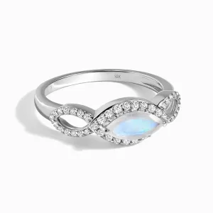 Moonstone Diamond Ring - Harmony