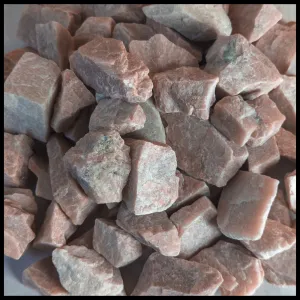 Moonstone, Peach, Tumbling Rough, 5 lb lot