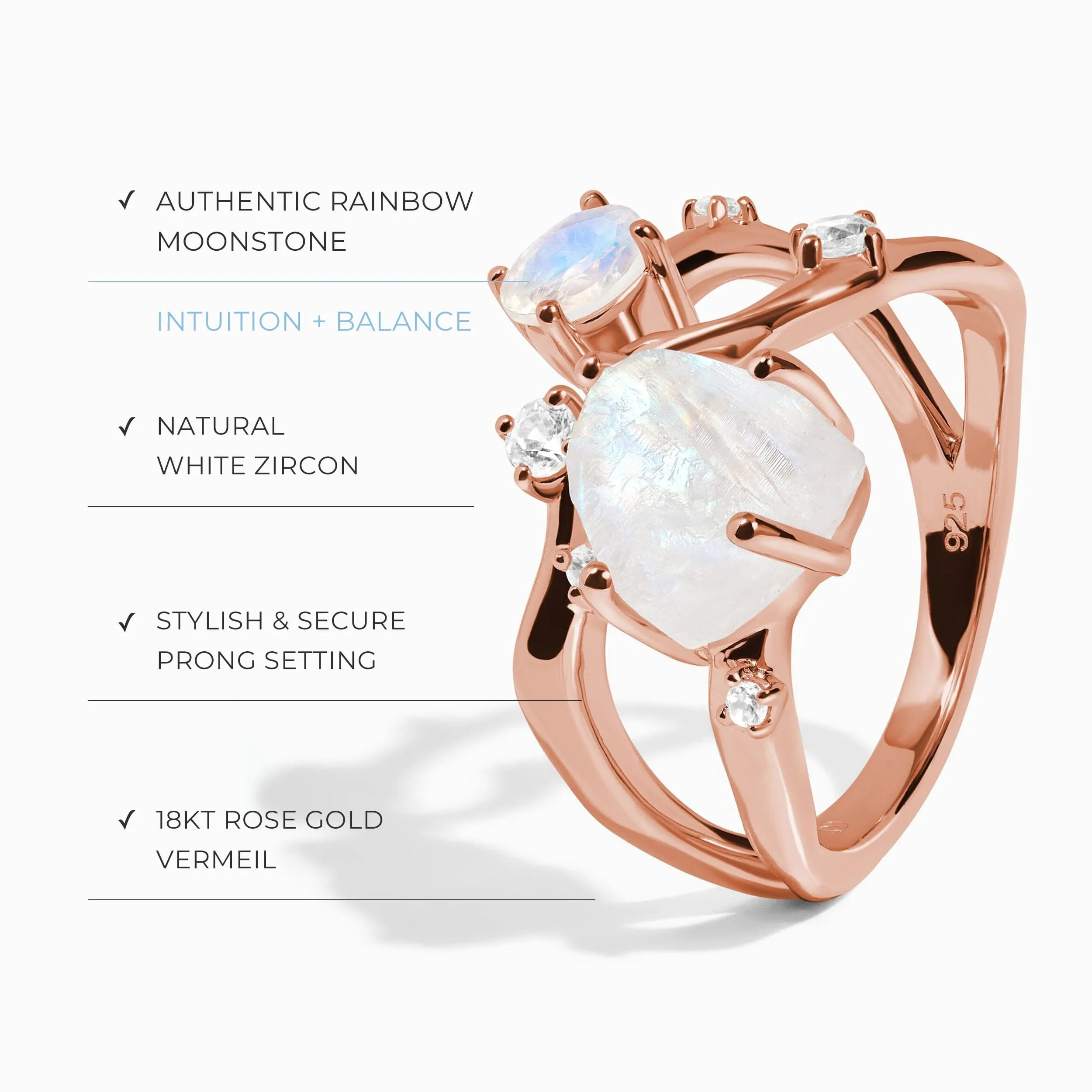 Moonstone Ring - Voyage