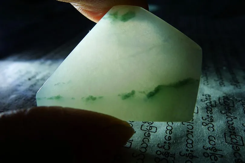 Natural Jade Rough Jadeite Raw 160g