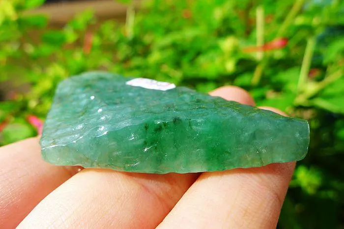 Natural Jade Rough Jadeite Raw (23g,6.1X3.1X0.75cm)