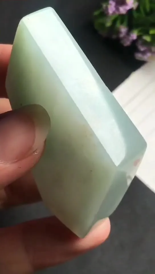 Natural Jade Rough Jadeite Raw (44g,4.8x3.1x1.3cm)-V1448