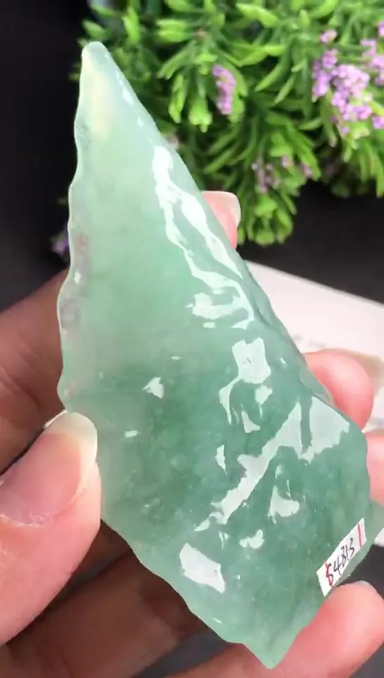 Natural Jade Rough Jadeite Raw (69g,70X40X15.6mm)-S4813