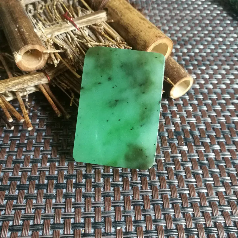 Natural Kunlun Jade Rough Nephrite Raw (52g,5.1X3.5X1cm)