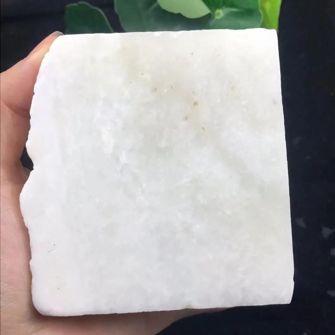 Natural Kunlun Jade Rough Nephrite Raw (780g,11.1X8.4X6.2cm)