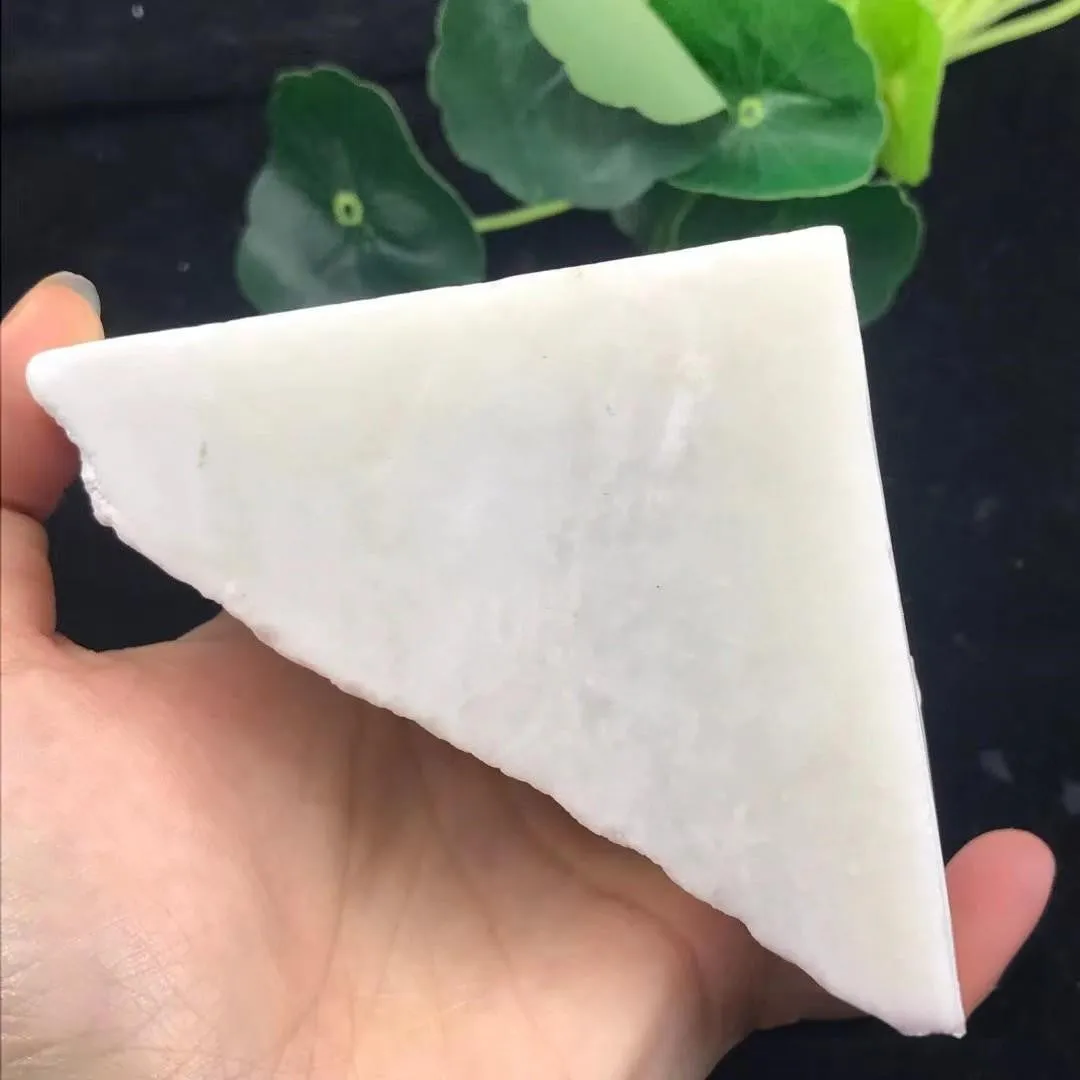 Natural Kunlun Jade Rough Nephrite Raw (780g,11.1X8.4X6.2cm)