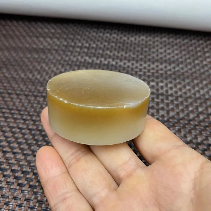 Natural Kunlun Jade Rough Nephrite Raw (g,5.3X2cm)