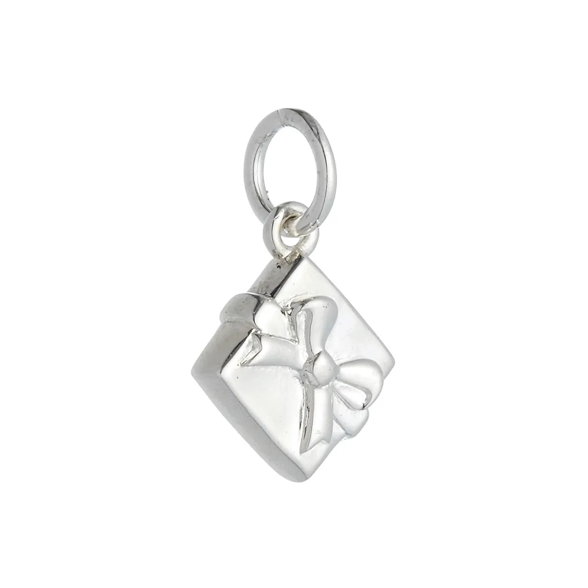 Present Personalised Silver Charm