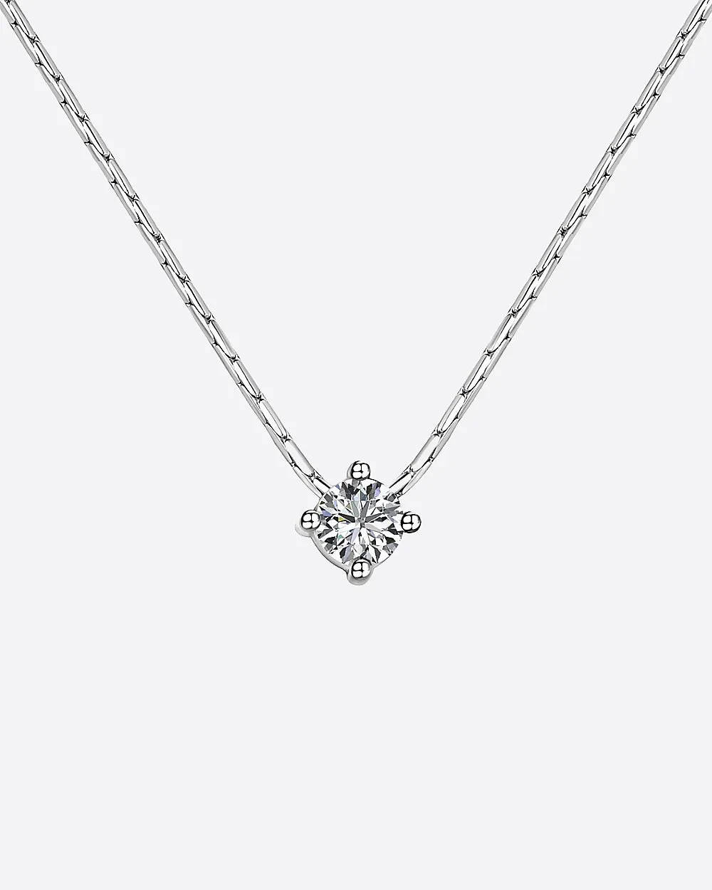 PURITY NECKLACE 925. - WHITE GOLD