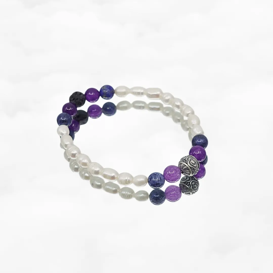 Reborn Beaded Pearl Bracelet