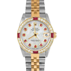 Rolex Datejust 31mm | 68273-WMOP-RBY-AM-4RBY-JBL