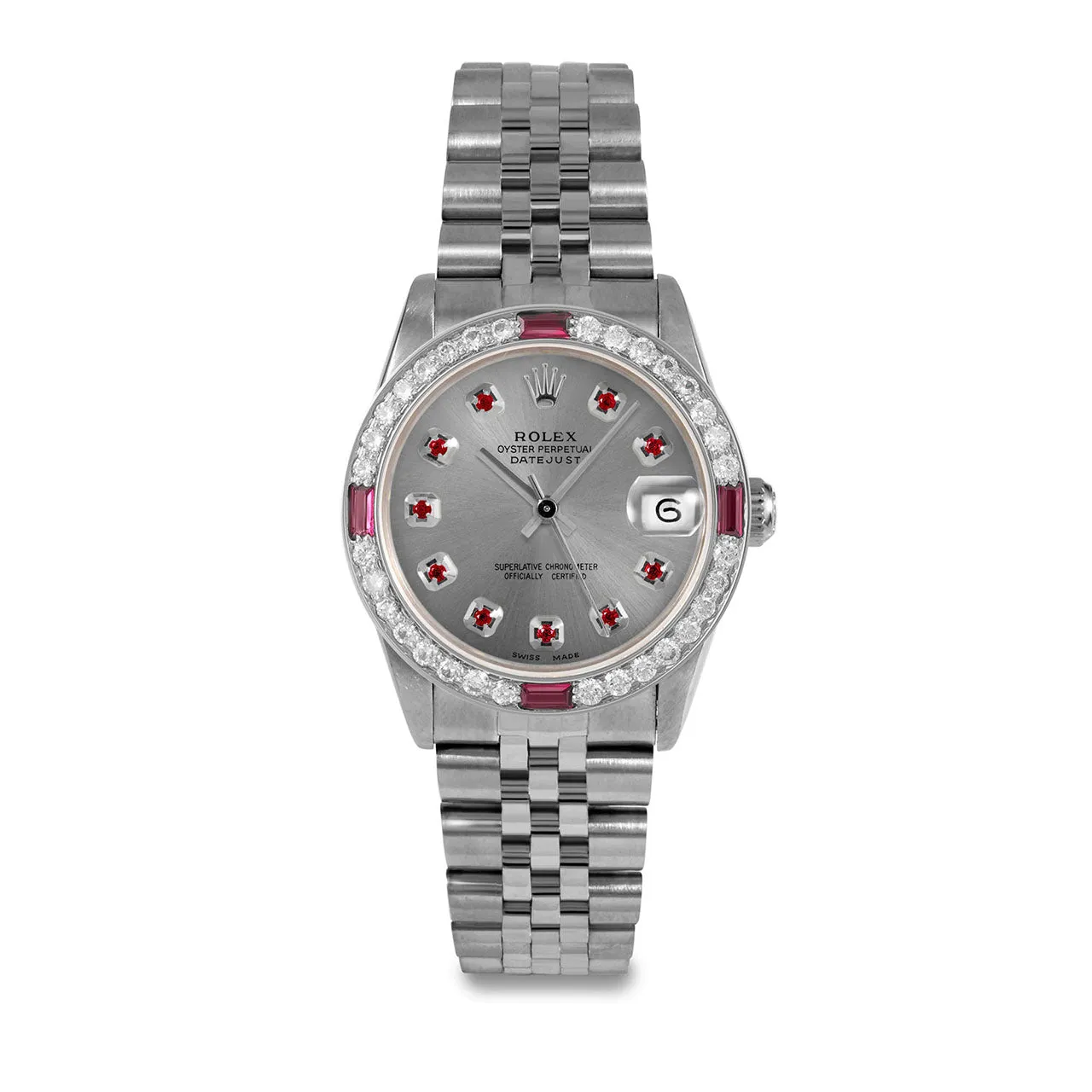 Rolex Datejust 31mm | 68274-SLT-RBY-AM-4RBY-JBL