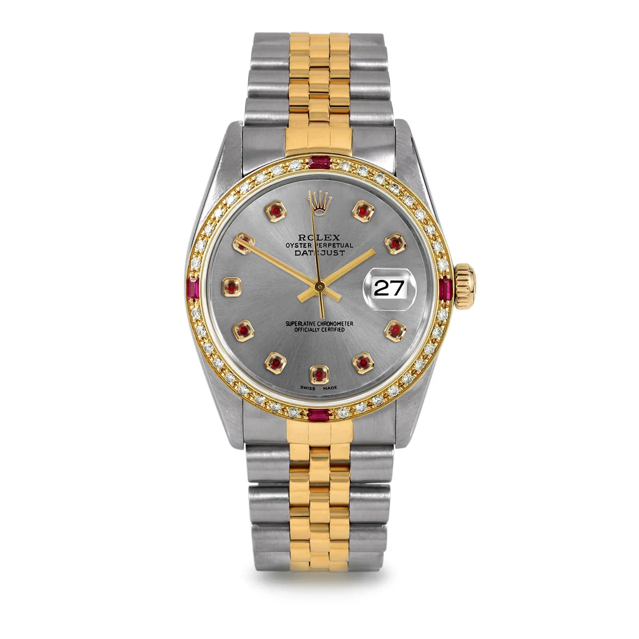 Rolex Datejust 36mm | 16013-SLT-RBY-AM-4RBY-JBL