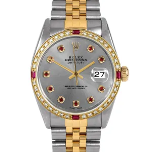 Rolex Datejust 36mm | 16013-SLT-RBY-AM-4RBY-JBL