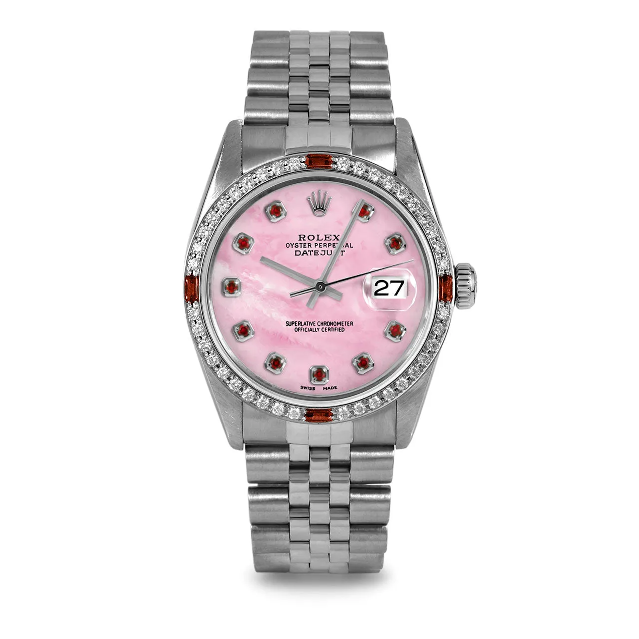 Rolex Datejust 36mm | 16014-PMOP-RBY-AM-4RBY-JBL