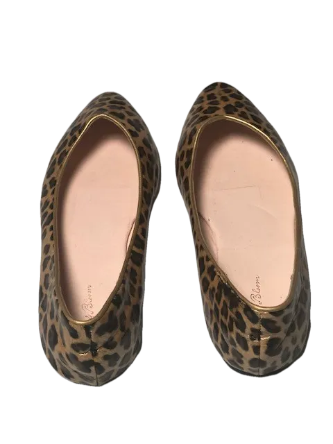 RUBY & BLOOM ANIMAL PRINT FLATS (SZ 4 1/2)