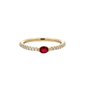 Ruby & Diamond Ring